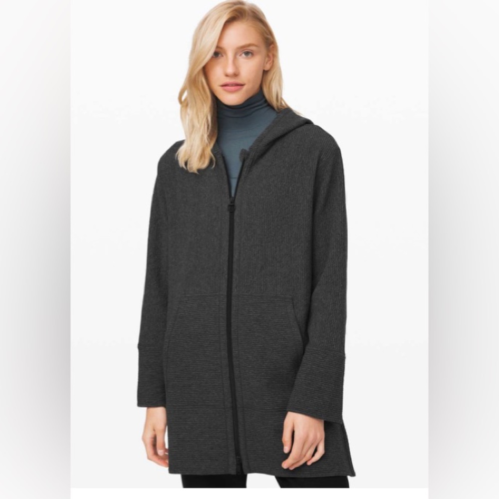 Lululemon along the way, full zip hoodie, small